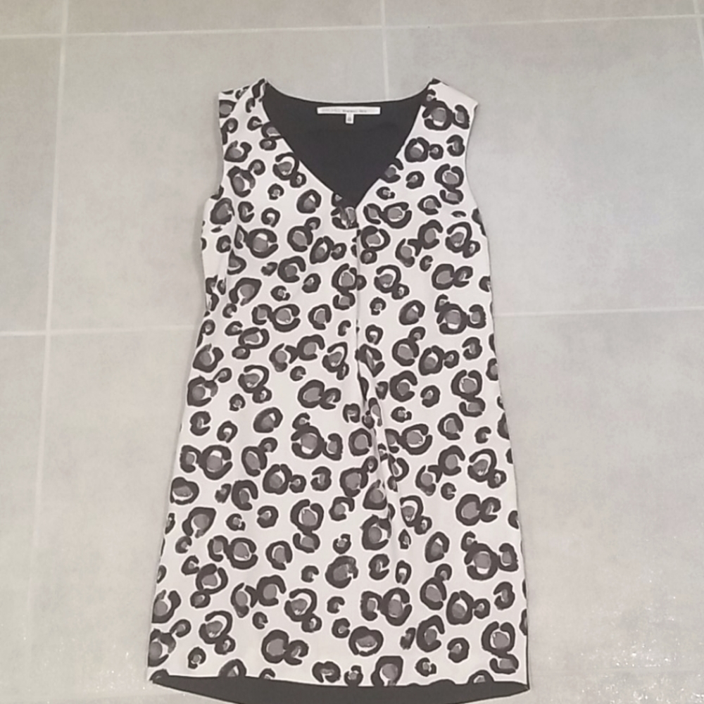 Rachel Rachel Roy Dress XS Black, White with Grey.
